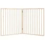 Puerta para perros plegable 2 paneles madera de álamo 160 cm by , Dog kennels and fences - Ref: Foro24-352178, Price: 44,08 €...
