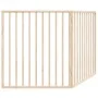 Puerta para perros plegable 2 paneles madera de álamo 160 cm by , Dog kennels and fences - Ref: Foro24-352178, Price: 44,08 €...