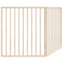 Puerta para perros plegable 2 paneles madera de álamo 160 cm von , Hundehütten und Zäune - Ref: Foro24-352178, Preis: 44,13 €...