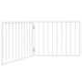 Puerta para perros plegable 2 paneles madera álamo blanca 160cm von , Hundehütten und Zäune - Ref: Foro24-352184, Preis: 45,0...