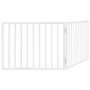 Puerta para perros plegable 2 paneles madera álamo blanca 160cm von , Hundehütten und Zäune - Ref: Foro24-352184, Preis: 45,0...