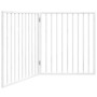 Puerta para perros plegable 2 paneles madera álamo blanca 160cm by , Dog kennels and fences - Ref: Foro24-352186, Price: 56,1...