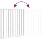 Puerta para perros plegable 2 paneles madera álamo blanca 160cm by , Dog kennels and fences - Ref: Foro24-352186, Price: 54,7...