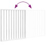 Puerta para perros plegable 2 paneles madera álamo blanca 160cm by , Dog kennels and fences - Ref: Foro24-352186, Price: 56,1...