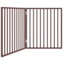 Puerta para perros plegable 2 paneles madera álamo marrón 160cm von , Hundehütten und Zäune - Ref: Foro24-352202, Preis: 54,9...