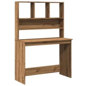 Escritorio estantes madera roble artisian 102x45x148 cm von , Schreibtische - Ref: Foro24-855835, Preis: 85,18 €, Rabatt: %