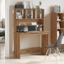 Escritorio estantes madera roble artisian 102x45x148 cm de , Escritorios - Ref: Foro24-855835, Precio: 90,06 €, Descuento: %