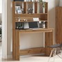 Escritorio estantes madera roble artisian 102x45x148 cm de , Escritorios - Ref: Foro24-855835, Precio: 90,06 €, Descuento: %