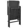 Sillas de jardín 4 unidades ratán sintético negro de vidaXL, Sillas de jardín - Ref: Foro24-313105, Precio: 259,82 €, Descuen...