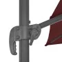 Cantilever parasol with burgundy red aluminum pole 400x300cm by vidaXL, Umbrellas - Ref: Foro24-312315, Price: 308,20 €, Disc...