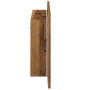 Armario con espejo LED madera ingeniería envejecida 60x12x45 cm von , Badezimmerwaschtische - Ref: Foro24-856282, Preis: 53,1...