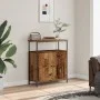Aparador de madera de ingeniería madera envejecida 70x30x80 cm by , Sideboards - Ref: Foro24-857472, Price: 74,29 €, Discount: %