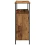 Aparador de madera de ingeniería madera envejecida 70x30x80 cm by , Sideboards - Ref: Foro24-857472, Price: 74,29 €, Discount: %