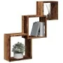 Estante pared de cubo madera ingeniería envejecida 68x15x68cm by , Shelves and shelves - Ref: Foro24-855814, Price: 29,66 €, ...