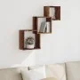 Estante pared de cubo madera ingeniería envejecida 68x15x68cm by , Shelves and shelves - Ref: Foro24-855814, Price: 29,66 €, ...