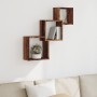 Estante pared de cubo madera ingeniería envejecida 68x15x68cm by , Shelves and shelves - Ref: Foro24-855814, Price: 30,00 €, ...