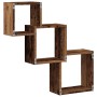 Estante pared de cubo madera ingeniería envejecida 68x15x68cm by , Shelves and shelves - Ref: Foro24-855814, Price: 30,00 €, ...