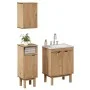 Juego de muebles de baño OTTA 3 pzas madera maciza pino de , Muebles de baño - Ref: Foro24-3307682, Precio: 214,46 €, Descuen...