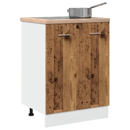 Armario inferior madera ingeniería envejecida 60x46x81,5 cm von , Küchenschränke - Ref: Foro24-856074, Preis: 84,83 €, Rabatt: %