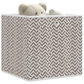 Cajas almacenaje plegables 4 uds no tejida marrón 32x32x32 cm von , Aufbewahrungskörbe - Ref: Foro24-4018985, Preis: 27,47 €,...