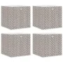 Cajas almacenaje plegables 4 uds no tejida marrón 32x32x32 cm by , Storage baskets - Ref: Foro24-4018985, Price: 27,62 €, Dis...