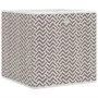 Cajas almacenaje plegables 4 uds no tejida marrón 32x32x32 cm by , Storage baskets - Ref: Foro24-4018985, Price: 27,62 €, Dis...
