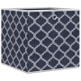 Cajas almacenaje plegables 4 uds tela no tejida azul 32x32x32cm von , Aufbewahrungskörbe - Ref: Foro24-4018979, Preis: 24,71 ...