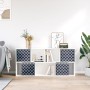Cajas almacenaje plegables 4 uds tela no tejida azul 32x32x32cm von , Aufbewahrungskörbe - Ref: Foro24-4018979, Preis: 24,71 ...