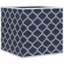 Cajas almacenaje plegables 4 uds tela no tejida azul 32x32x32cm von , Aufbewahrungskörbe - Ref: Foro24-4018979, Preis: 24,71 ...