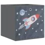 Cajas almacenaje plegables 4 uds tela no tejida gris 32x32x32cm by , Storage baskets - Ref: Foro24-4018987, Price: 20,58 €, D...