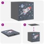 Cajas almacenaje plegables 4 uds tela no tejida gris 32x32x32cm von , Aufbewahrungskörbe - Ref: Foro24-4018987, Preis: 23,32 ...
