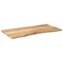 Tablero escritorio con curva madera mango rugosa 110x50x2,5 cm de , Tableros para mesas - Ref: Foro24-370195, Precio: 58,91 €...