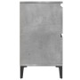 Armario de lavabo madera contrachapada gris hormigón 80x33x60cm by , bathroom vanities - Ref: Foro24-857128, Price: 97,36 €, ...