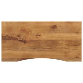 Tablero escritorio con curva madera mango rugosa 120x60x2,5 cm by , Table tops - Ref: Foro24-370218, Price: 120,25 €, Discoun...