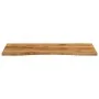 Tablero escritorio con curva madera mango rugosa 120x60x2,5 cm by , Table tops - Ref: Foro24-370218, Price: 120,25 €, Discoun...