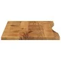 Tablero escritorio con curva madera mango rugosa 120x60x2,5 cm by , Table tops - Ref: Foro24-370218, Price: 120,25 €, Discoun...