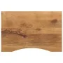 Tablero de escritorio con curva madera mango rugosa 80x50x2,5cm by , Table tops - Ref: Foro24-370207, Price: 49,99 €, Discoun...