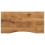 Tablero escritorio con curva madera mango rugosa 120x50x2,5 cm by , Table tops - Ref: Foro24-370211, Price: 79,13 €, Discount: %