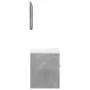 Set muebles de baño 2 piezas madera contrachapada gris hormigón von , Badezimmermöbel - Ref: Foro24-3324861, Preis: 132,70 €,...