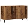Aparador de madera de ingeniería envejecida 100x36x60 cm by , Sideboards - Ref: Foro24-856904, Price: 98,25 €, Discount: %