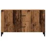 Aparador de madera de ingeniería envejecida 100x36x60 cm by , Sideboards - Ref: Foro24-856904, Price: 98,25 €, Discount: %