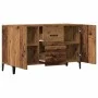 Aparador de madera de ingeniería envejecida 100x36x60 cm by , Sideboards - Ref: Foro24-856904, Price: 98,25 €, Discount: %