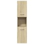 Juego de muebles de baño 4 pzas contrachapada roble Sonoma von , Badezimmermöbel - Ref: Foro24-3324991, Preis: 153,08 €, Raba...