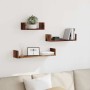 Estantes de pared 3 uds madera de ingeniería madera envejecida von , Regale und Regale - Ref: Foro24-855792, Preis: 24,13 €, ...