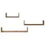 Estantes de pared 3 uds madera de ingeniería madera envejecida by , Shelves and shelves - Ref: Foro24-855792, Price: 22,87 €,...