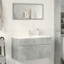 Mueble de lavabo madera ingeniería gris hormigón 90x38,5x46 cm de , Muebles de baño - Ref: Foro24-856214, Precio: 49,39 €, De...