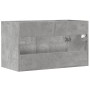 Mueble de lavabo madera ingeniería gris hormigón 90x38,5x46 cm by , Bathroom furniture - Ref: Foro24-856214, Price: 50,06 €, ...