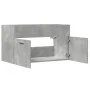 Mueble de lavabo madera ingeniería gris hormigón 90x38,5x46 cm de , Muebles de baño - Ref: Foro24-856214, Precio: 49,39 €, De...