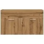 Mueble de lavabo de baño madera roble artisan 90x38,5x46 cm de , Muebles de baño - Ref: Foro24-856216, Precio: 56,70 €, Descu...