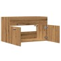 Mueble de lavabo de baño madera roble artisan 90x38,5x46 cm von , Badezimmermöbel - Ref: Foro24-856216, Preis: 57,70 €, Rabat...